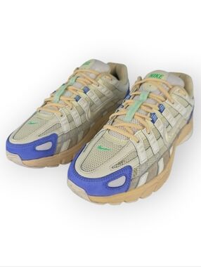 Nike P-6000 Shoes Mens Size 11.5 Sail Blue Athletic Dept Running FJ5443-113